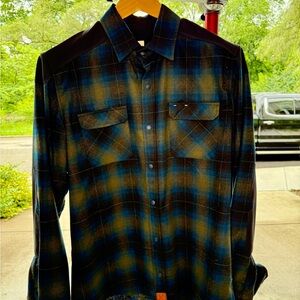 Kitsbow Icon Shirt Jacket – USA Made Wool Plaid – Size L